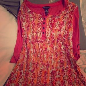 3/4 sleeve cute top!